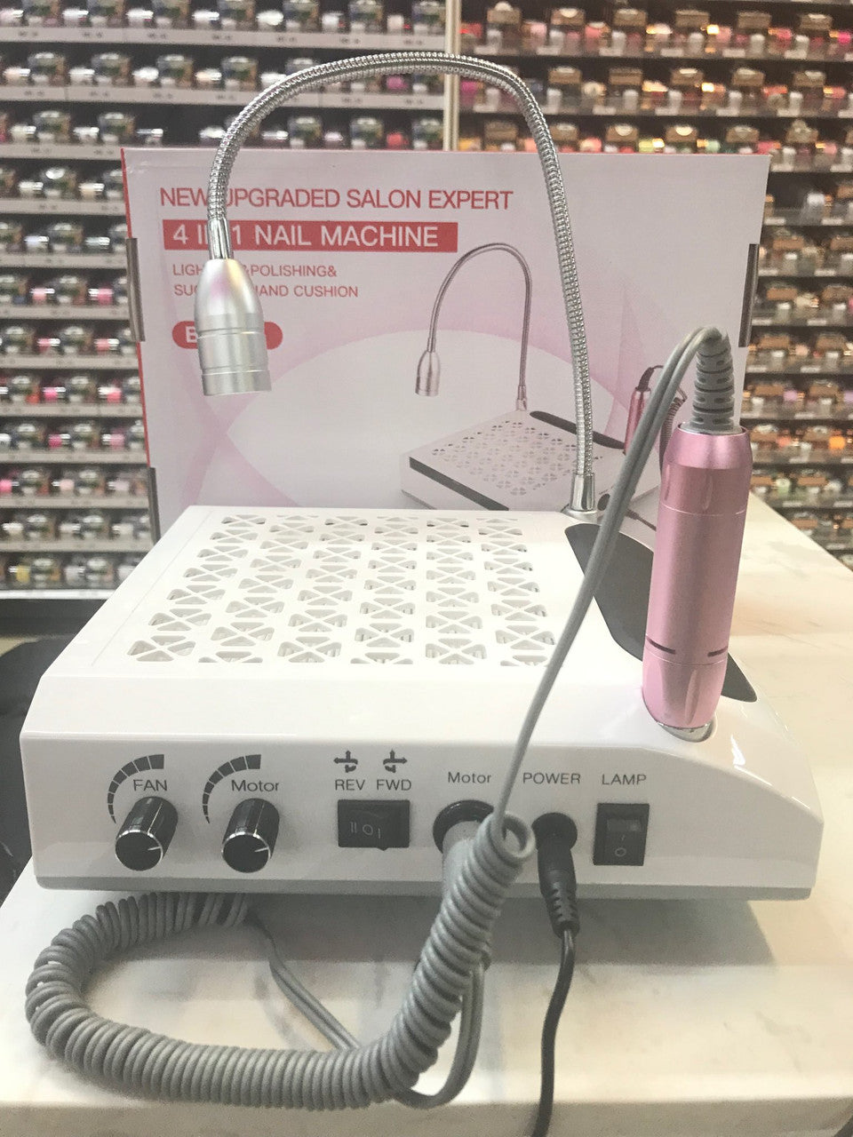 4 in 1 Multifunctional Nail Drill Machine 80W, 30000 RPM