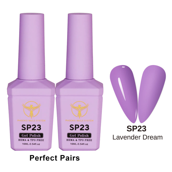 Phoenix Spring Gel Collection 24 Colors - Free Extra 24 Gels + 1 Color Book + Vali