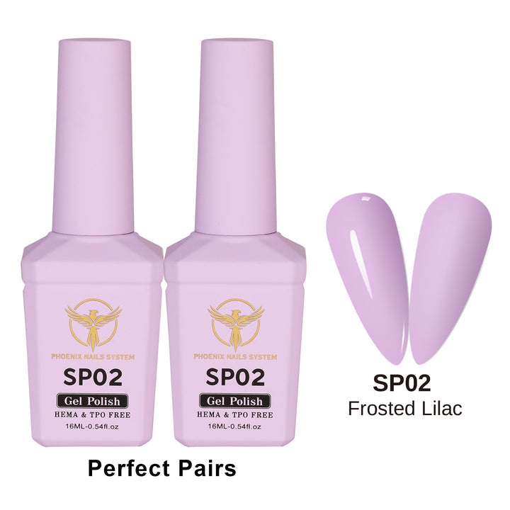 Phoenix Spring Gel Collection 24 Colors - Free Extra 24 Gels + 1 Color Book + Vali