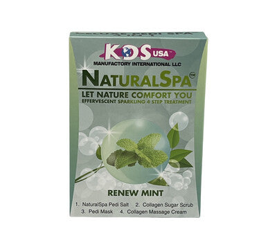 KDS Deluxe Pedicure 4 Steps - Renew Mint