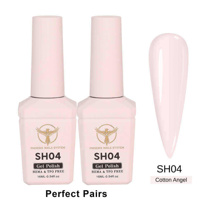 Phoenix Sheer Gel Collection 24 Colors - Free Extra 24 Gels + 1 Color Book + Vali