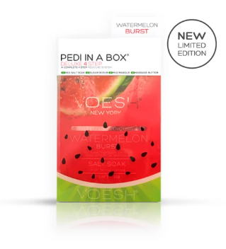 Voesh Pedi in a Box (4 Steps) Watermelon Burst  **NEW ** LIMITED EDITION**