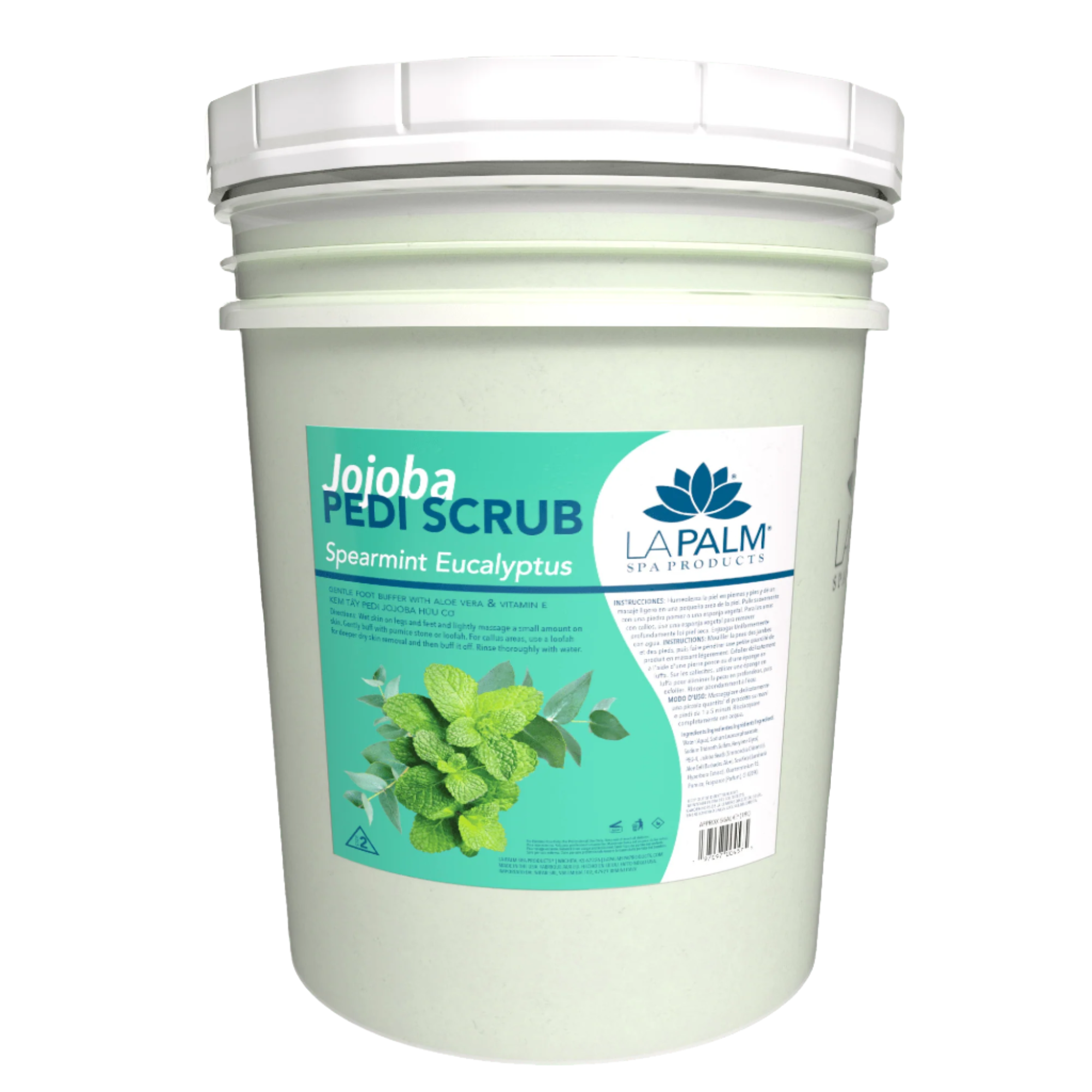 Jojoba Pedi Scrub Spearmint Eucalyptus