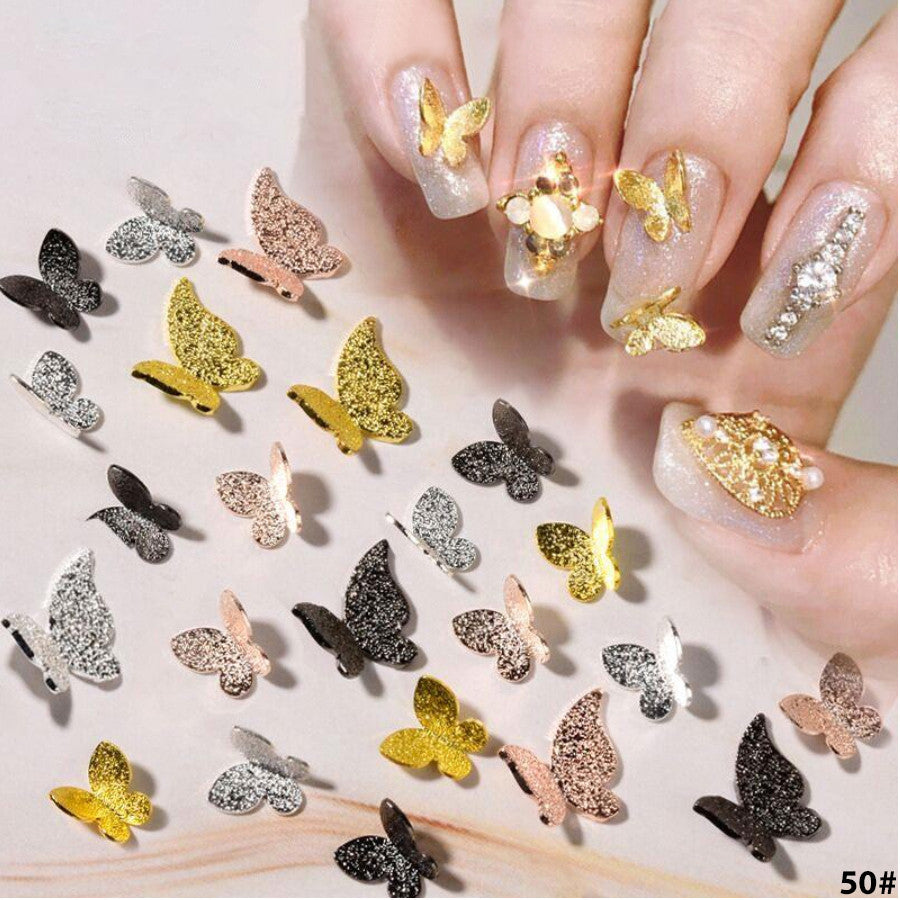 50# - Butterfly Metal Charm (20pcs)