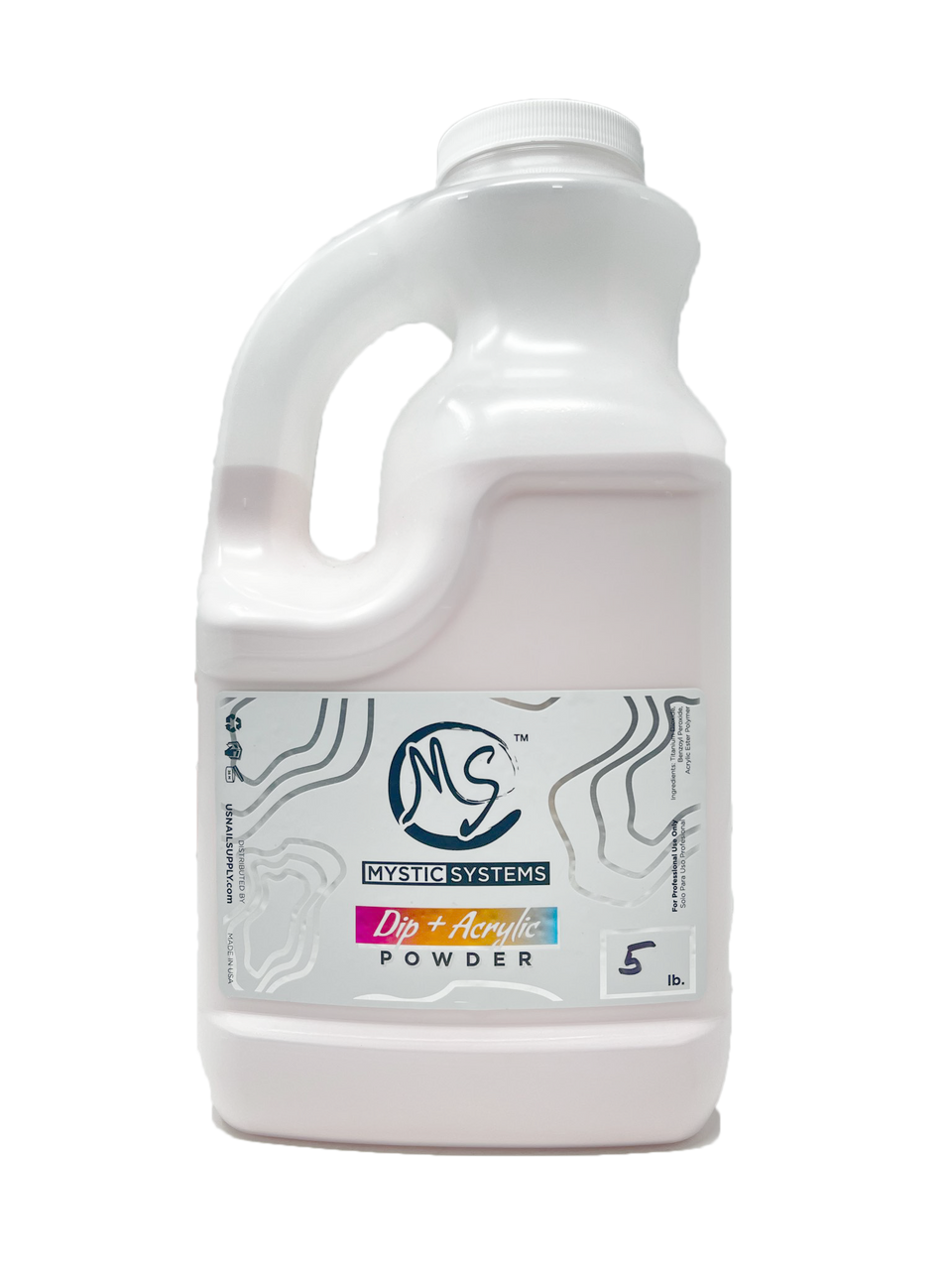 MS Dip & Acrylic Powder 5lbs - Natural Mix