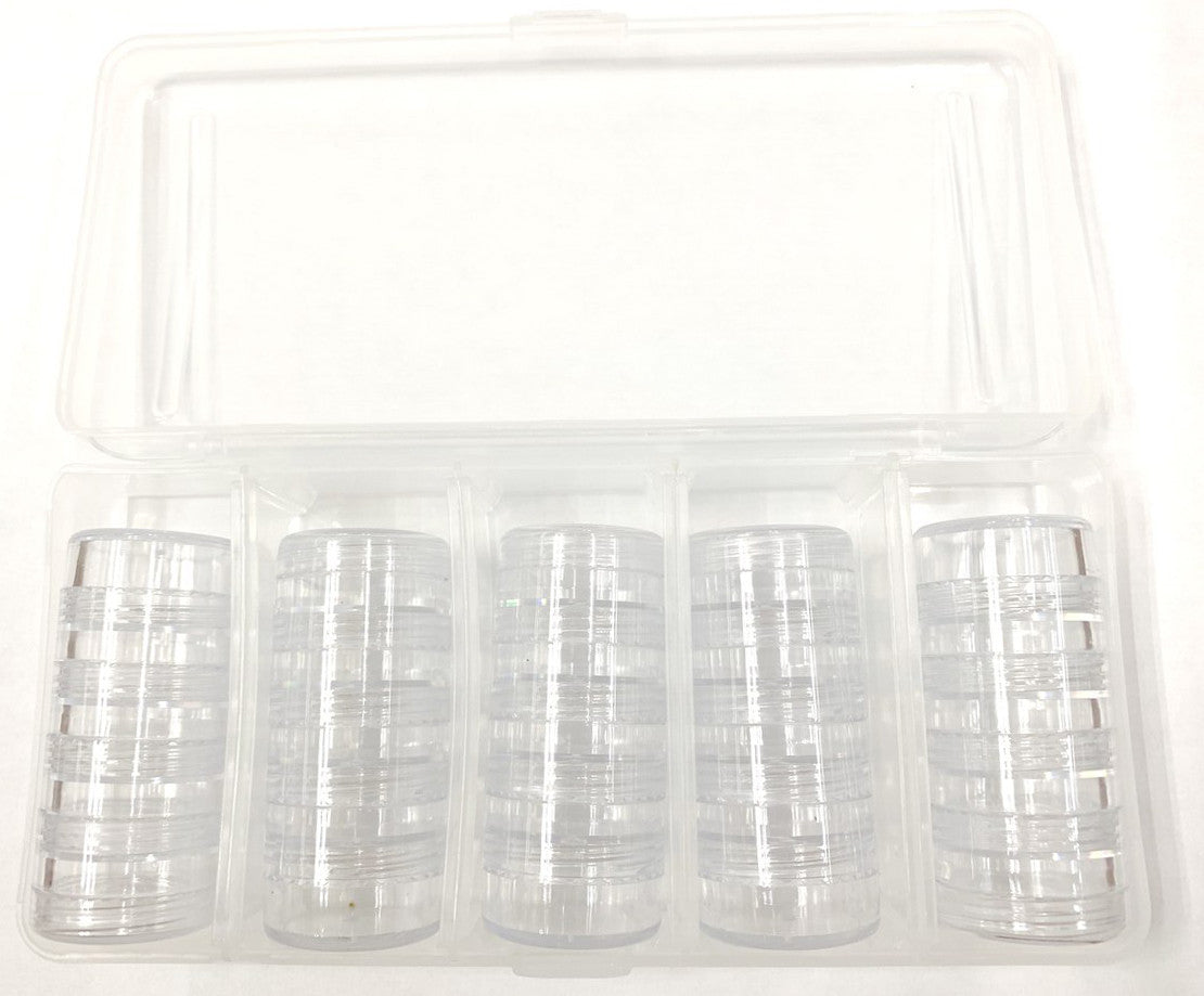 25cells Nail Box Clear