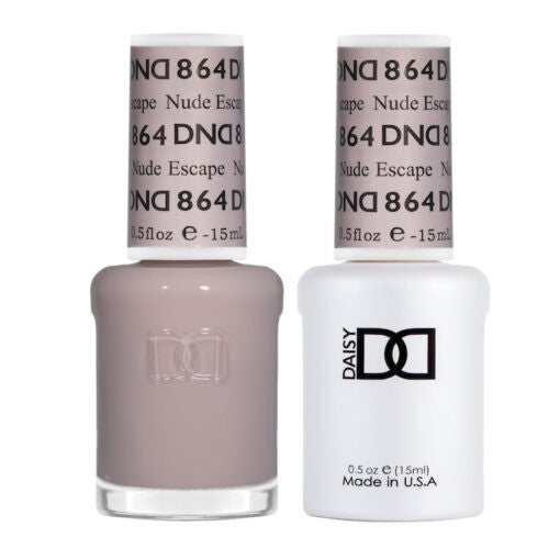 DND Duo Gel #864 Nude Escape