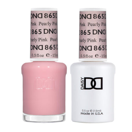DND Duo Gel #865 Pearly Pink