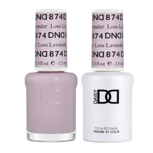 DND Duo Gel #874 Loss Lavender