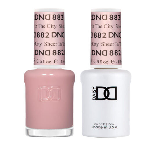 DND Duo Gel #882 Sheer In The City