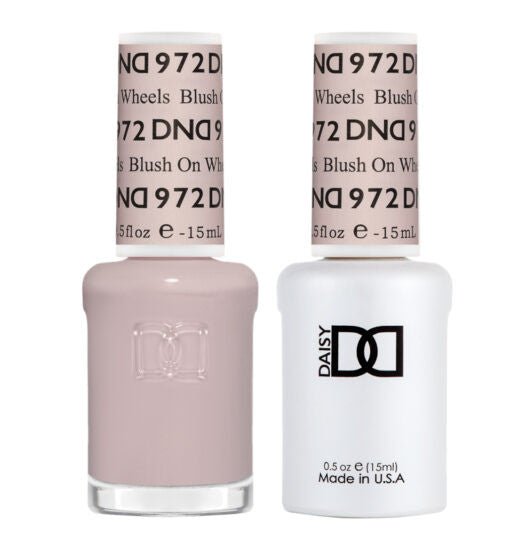 DND Duo Blush on Wheels #972