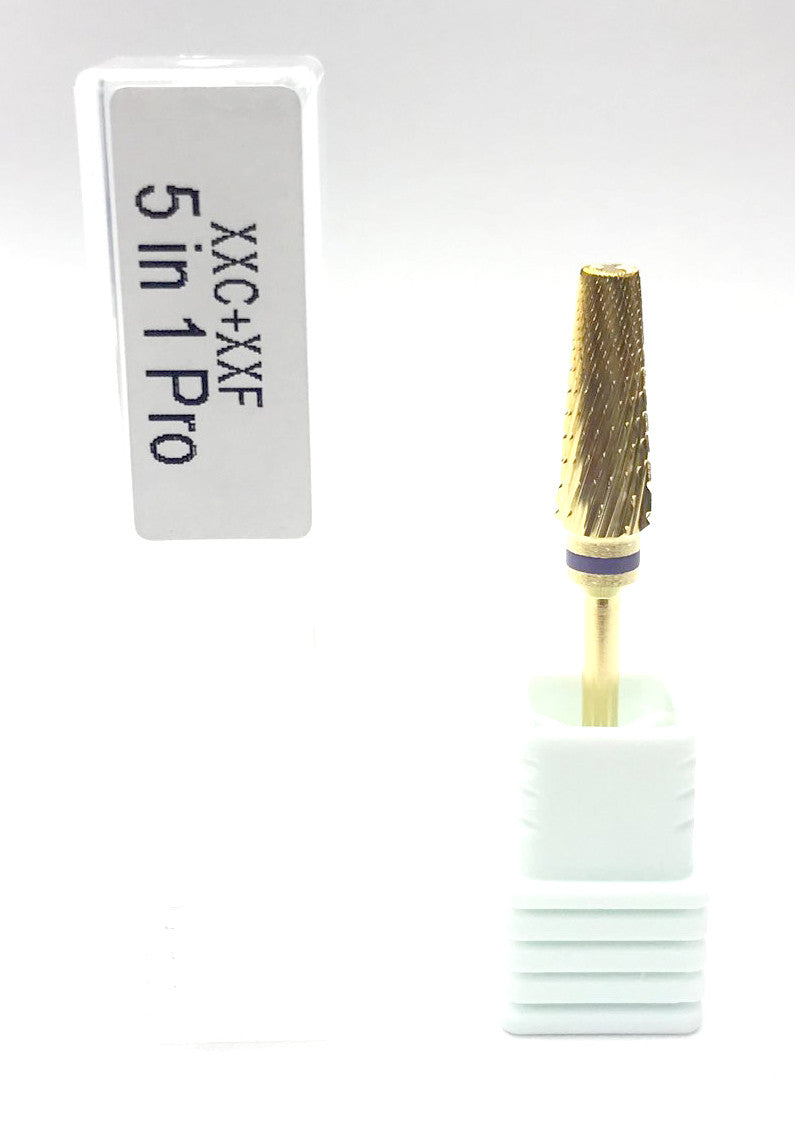 3/32 5in1 Pro Carbide Bit - XXC+XXF - Gold