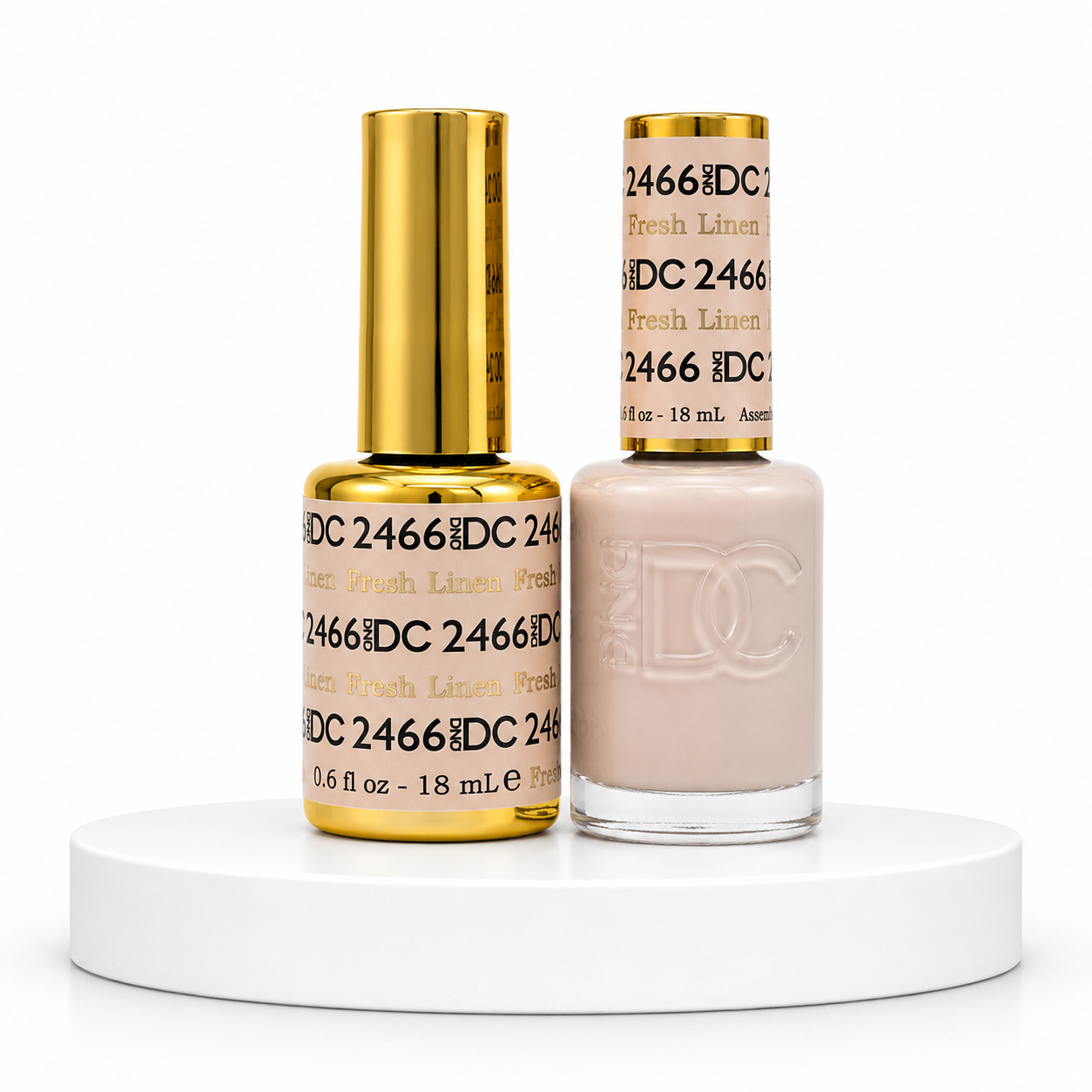 DND DC Duo Gel #2466 Fresh Linen
