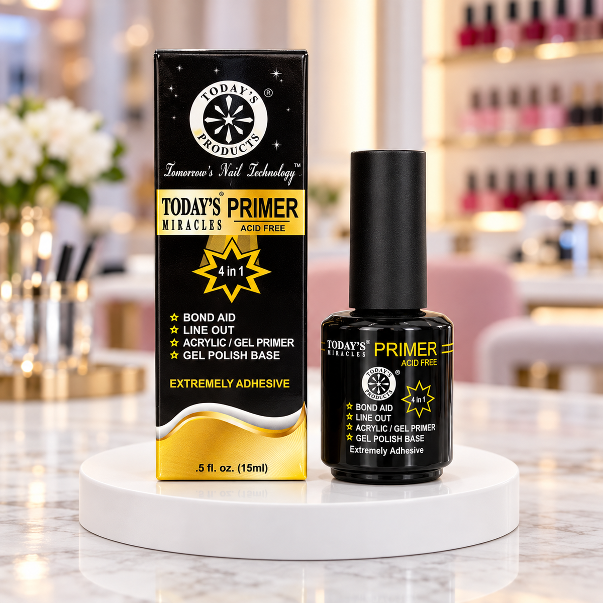 TODAY'S MIRACLES PRIMER ACID FREE 0.5 FL OZ
