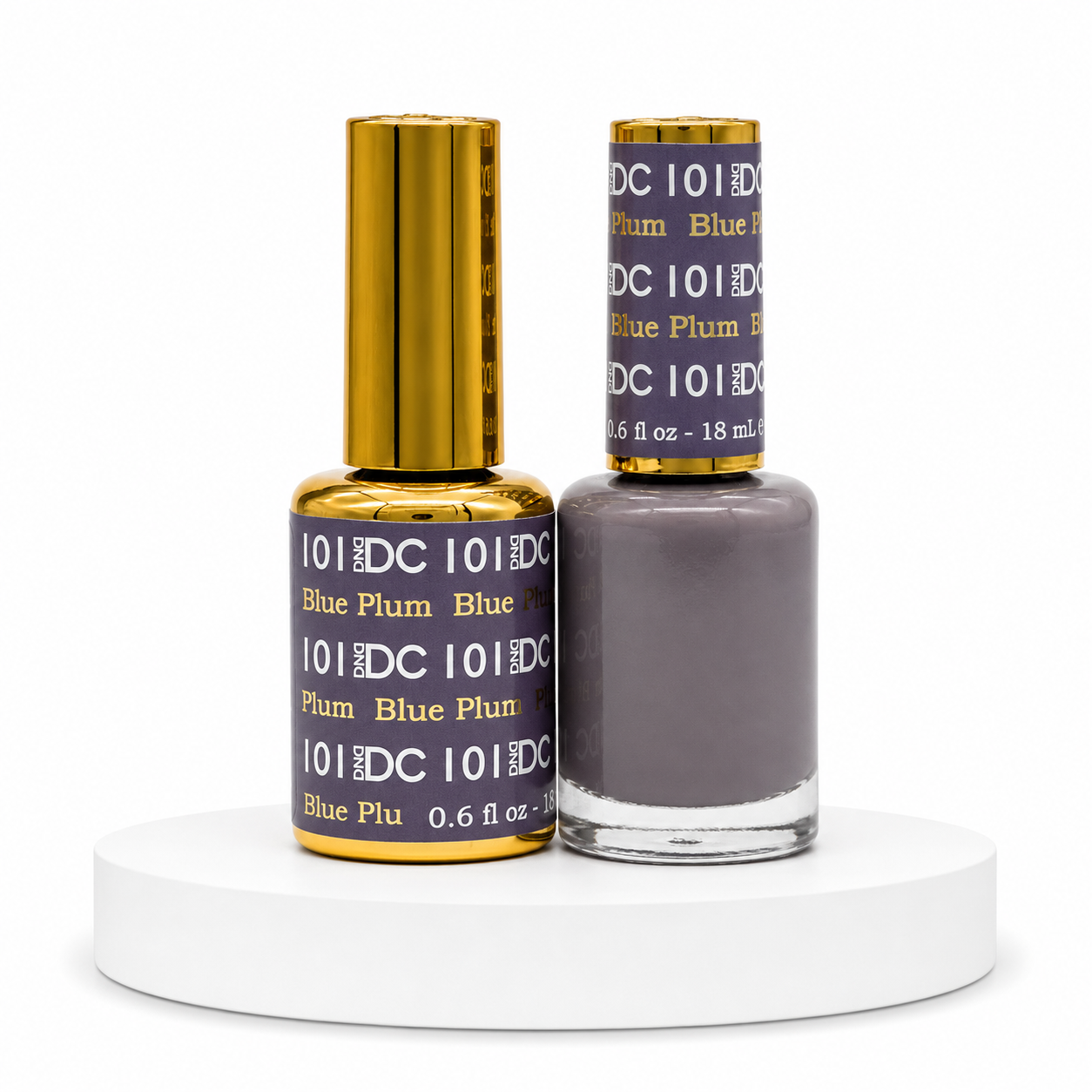 DND DC Duo Gel #101 BLUE PLUM
