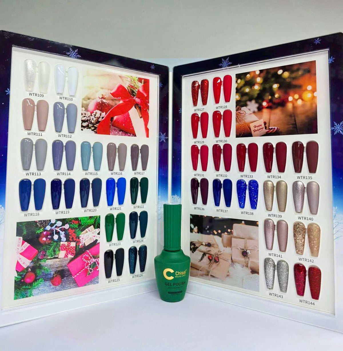 CHISEL Diamond Frost Collection 36 colors ( Gel / Powder / Duo )
