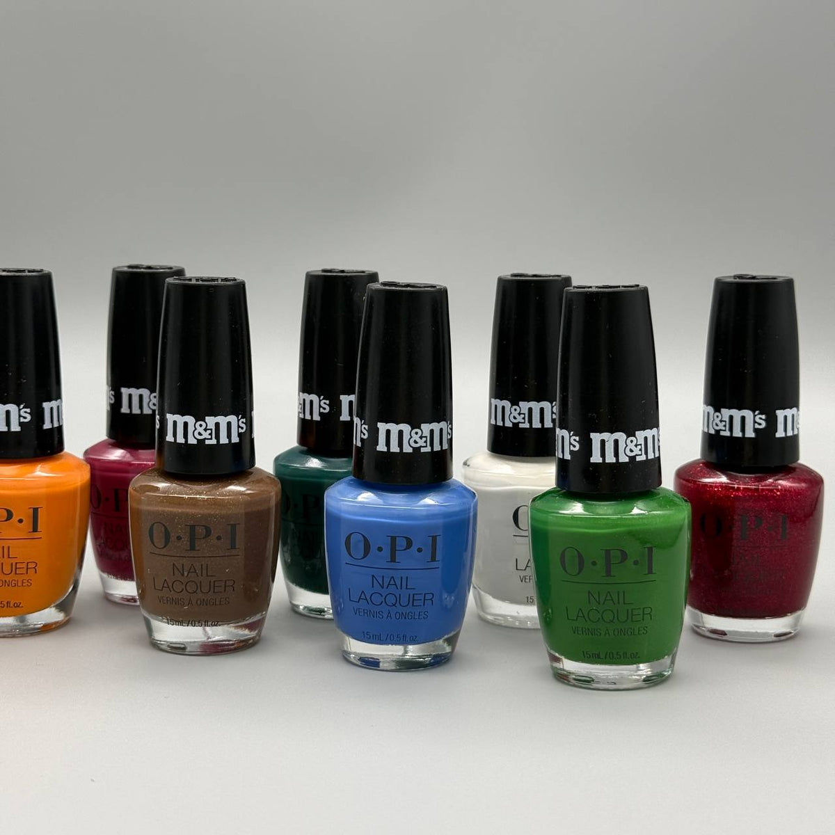 OPI Nail Lacquer Sweeten Your Mani x M&M’s Holiday 2026, 12-Piece Display - NAIL LACQUER OR REGULAR