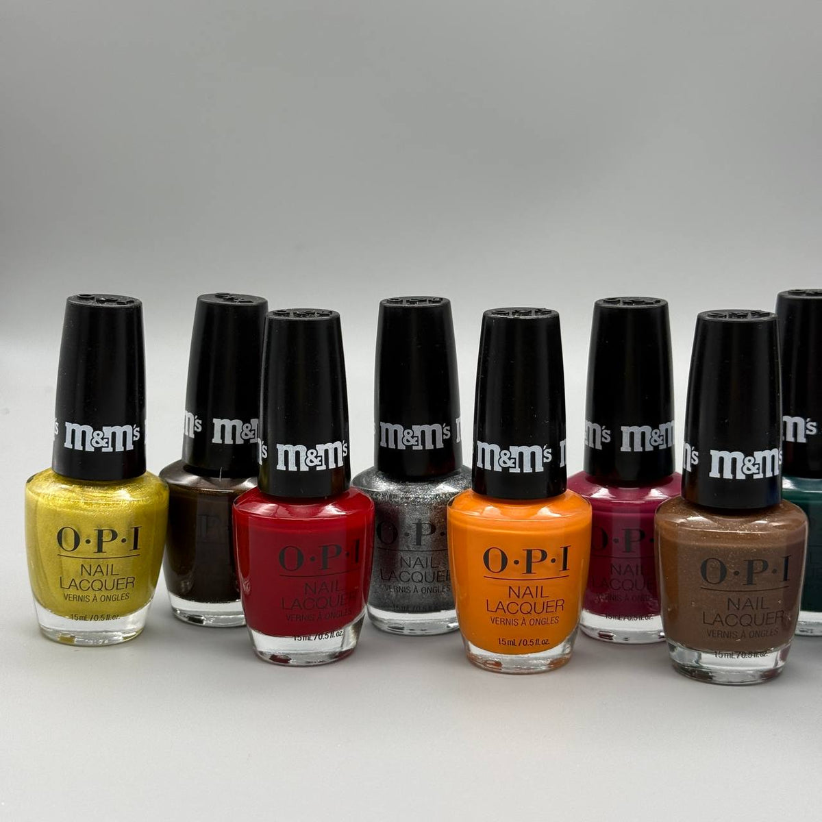 OPI Nail Lacquer Sweeten Your Mani x M&M’s Holiday 2026, 12-Piece Display - NAIL LACQUER OR REGULAR