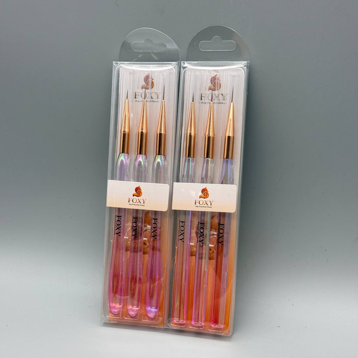 Foxy x Sunny Liner Brush 3 Size (Set of 3)