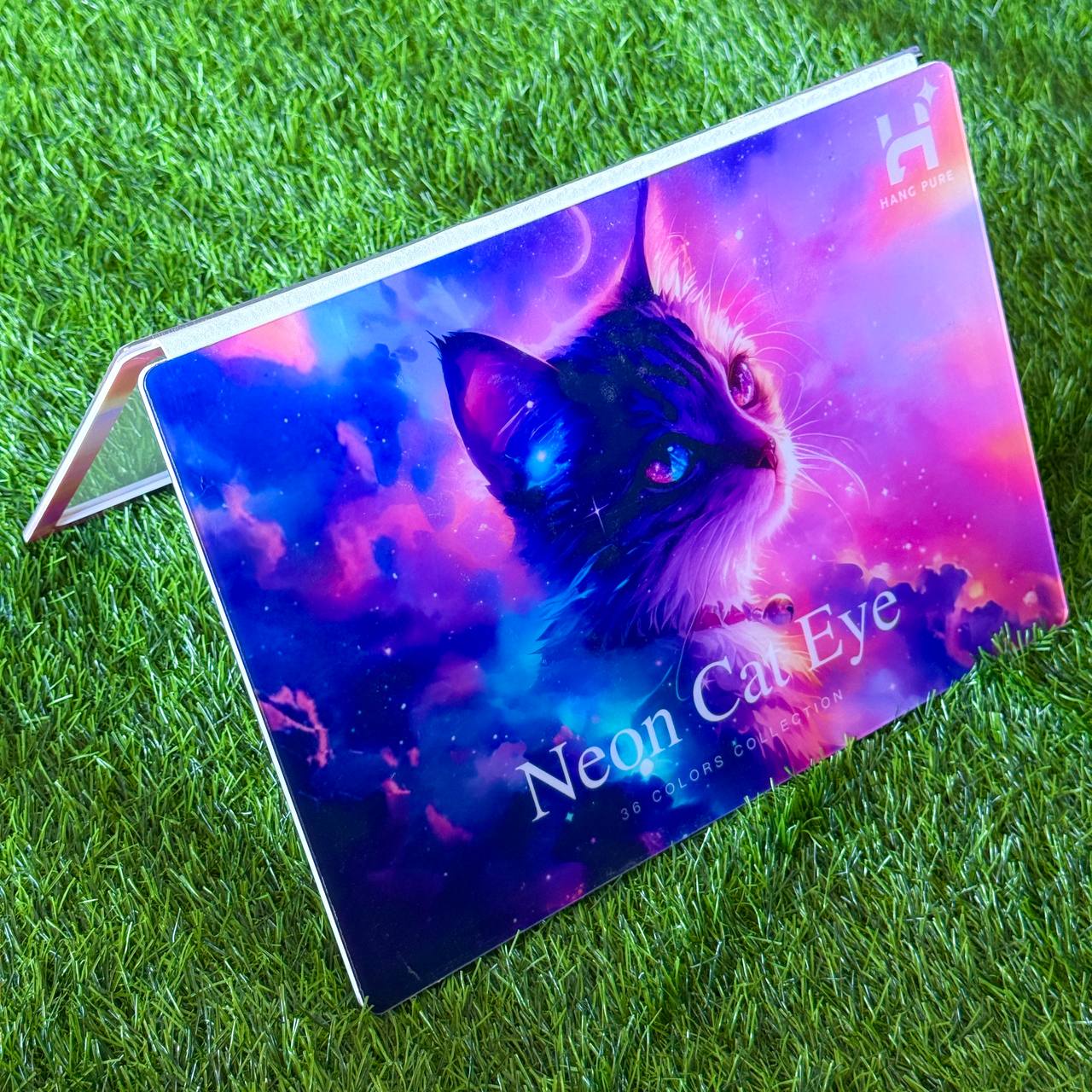 HANG Neon Cateye Gel 36 Colors 18ml + Free MICA RACK