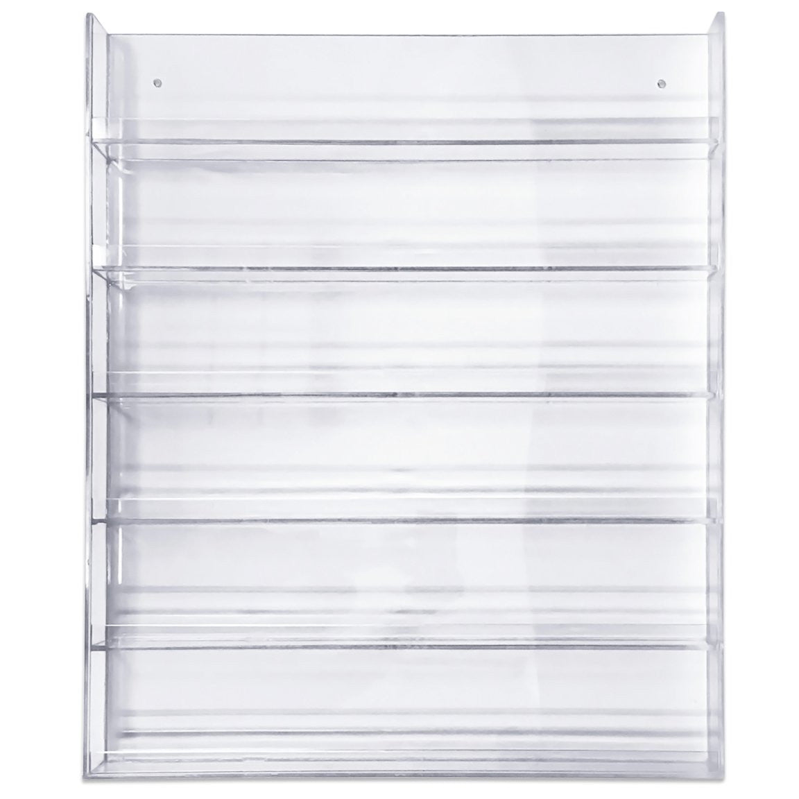 Clear Nail Polish + Dip Powder 2oz Wall Display Rack