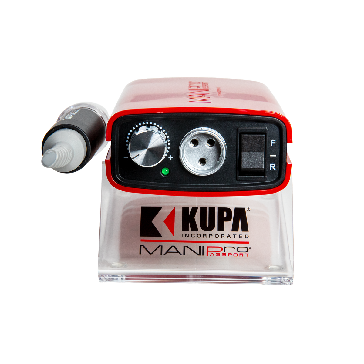 Kupa MANIPro Passport Complete - Red + Companion Handpiece Set