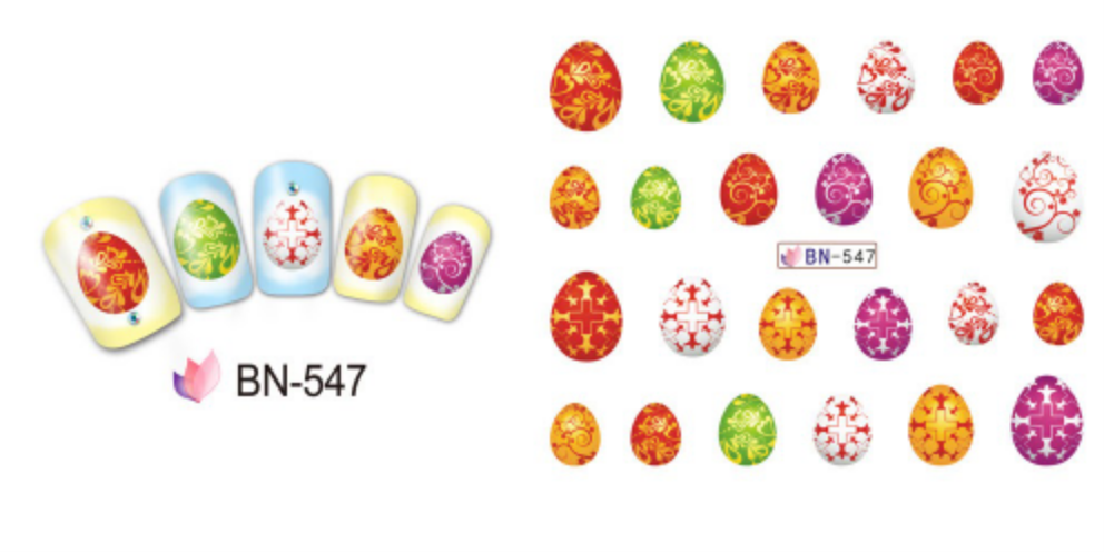 Nail Sticker Easter BN-547