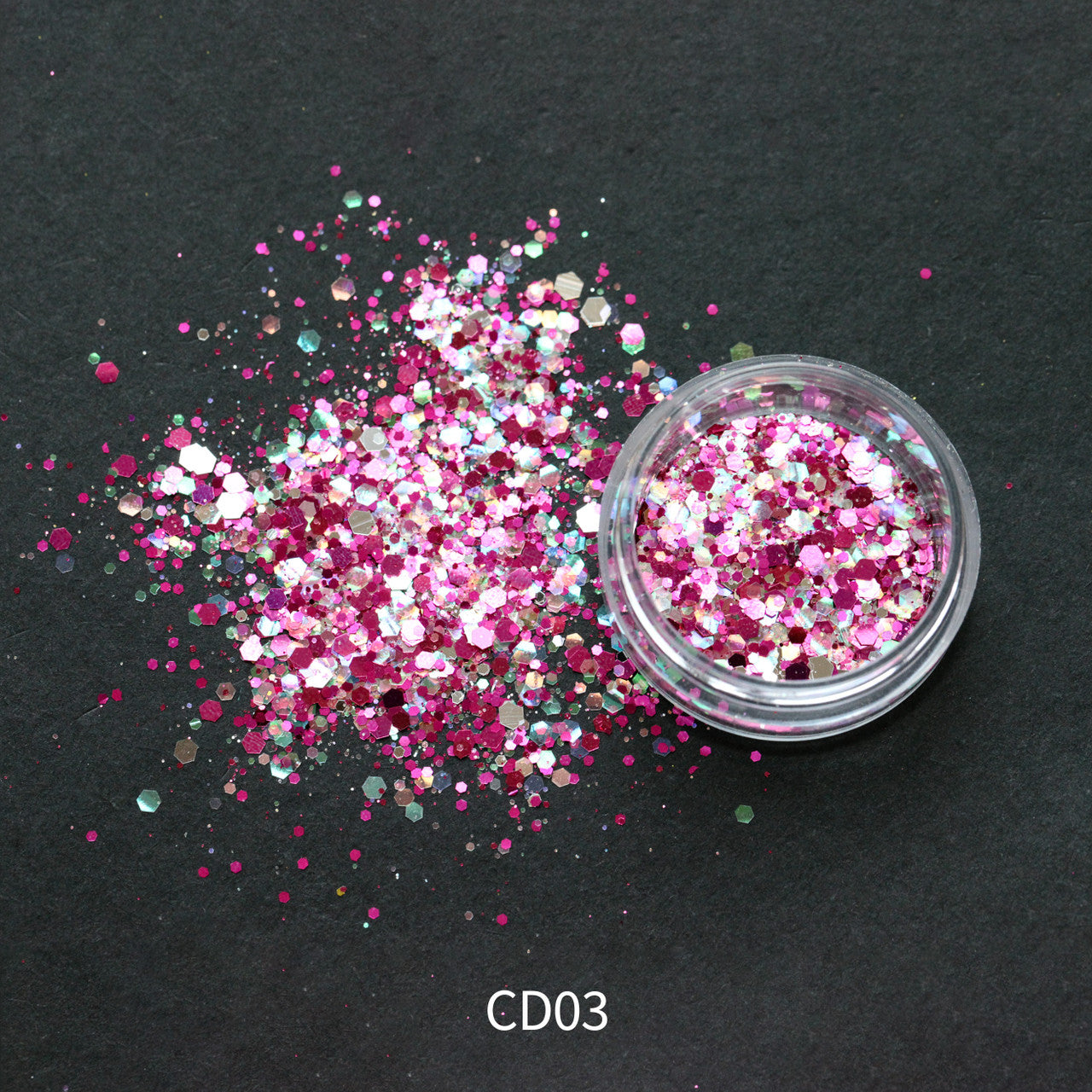Mixed Glitter Powder Mixed - CD03