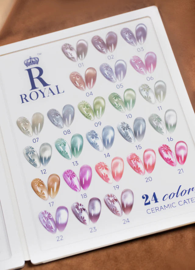 ROYAL CERAMIC BLOSSOM CAT EYE COLLECTION | 24 COLORS