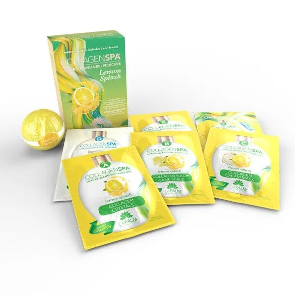 LaPalm Collagen Spa 6 Steps + Free Bomber - Lemon Splash