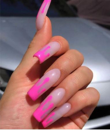 3D Firework Nail Sticker ( Set of 5) XF3277