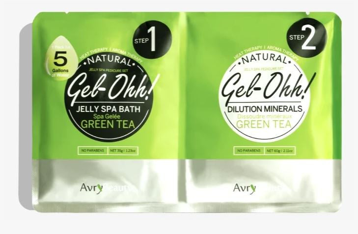 Avry Beauty Jelly Spa Bath - Green Tea