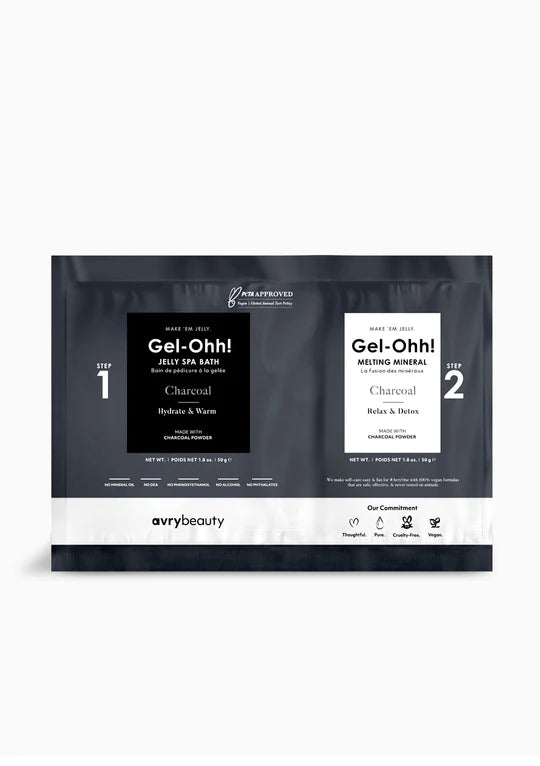 Gel-Ohh! Jelly Spa Bath - Charcoal