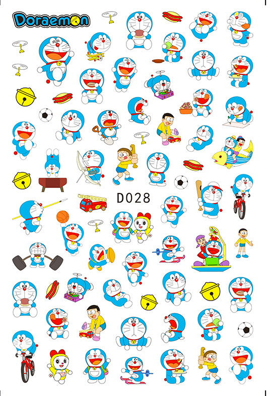 3D Nail Sticker - D028