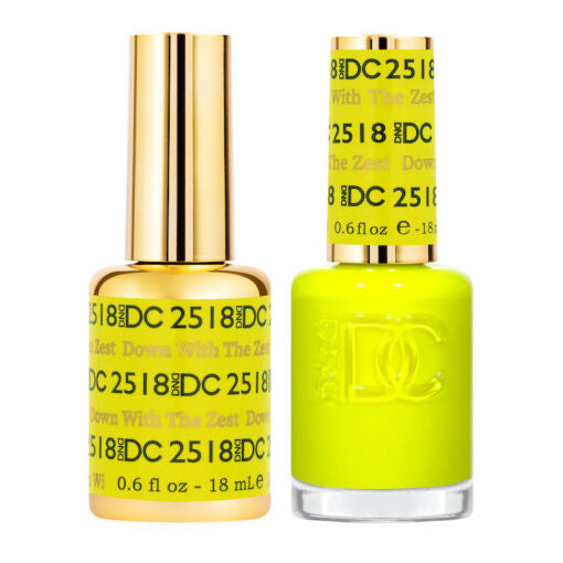 DND DC Duo Gel #2518 Down With The Zest