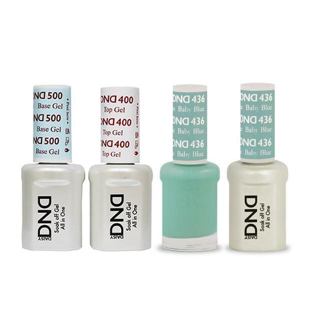 DND - Gel & Lacquer Combo - Baby Blue - #436