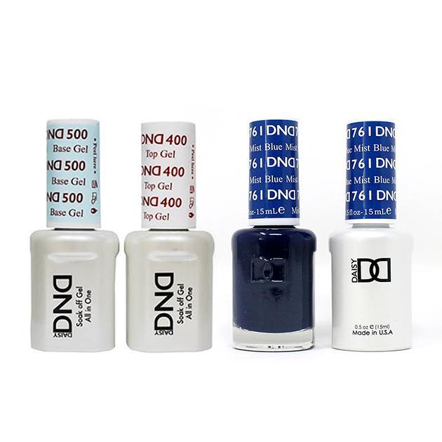 DND - Gel & Lacquer Combo - Blue Mist - #761