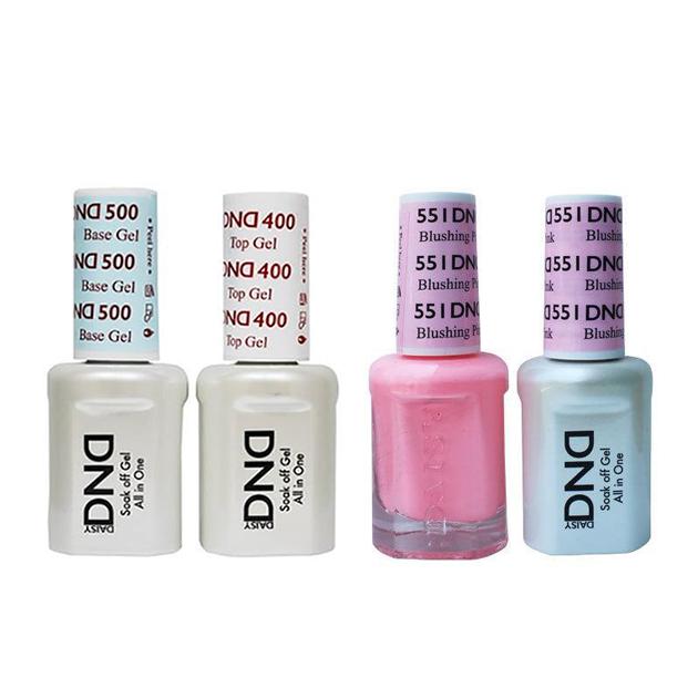 DND - Gel & Lacquer Combo - Blushing Pink - #551