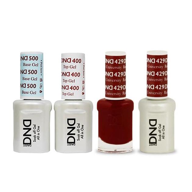 DND - Gel & Lacquer Combo - Boston University Red - #429