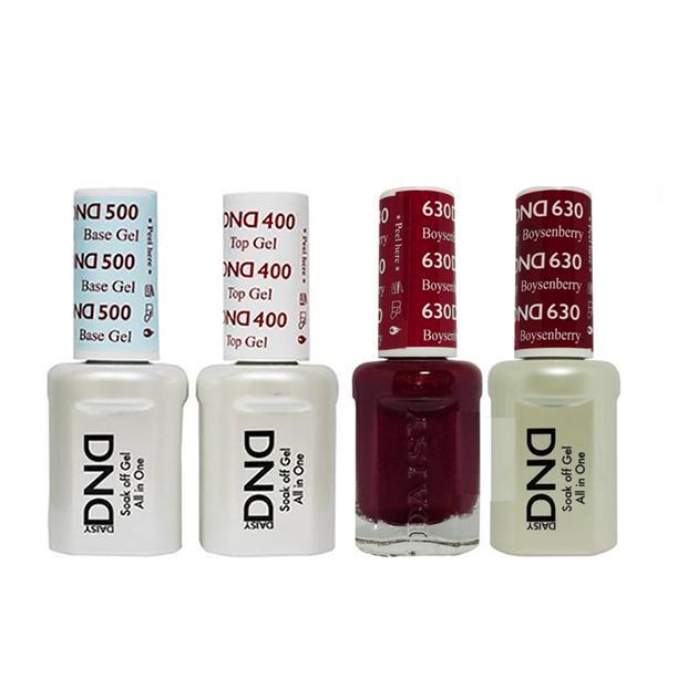 DND - Gel & Lacquer Combo - Boysenberry - #630