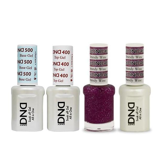 DND - Gel & Lacquer Combo - Brandy Wine - #466