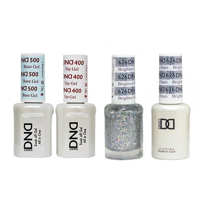 DND - Gel & Lacquer Combo - Brighten Stars - #626