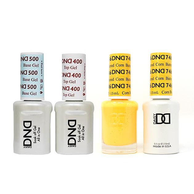 DND - Gel & Lacquer Combo - Buttered Corn - #746