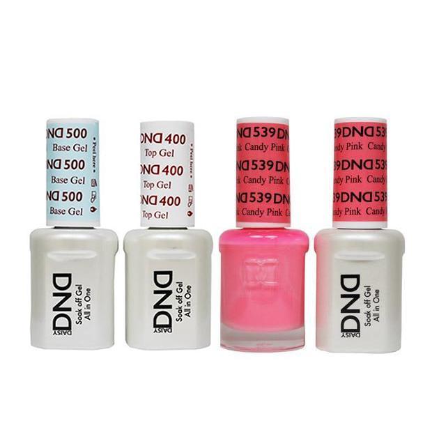 DND - Gel & Lacquer Combo - Candy Pink - #539