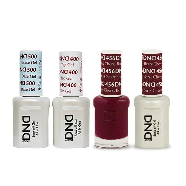 DND - Gel & Lacquer Combo - Cherry Berry - #456