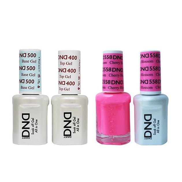 DND - Gel & Lacquer Combo - Cherry Blossom - #558