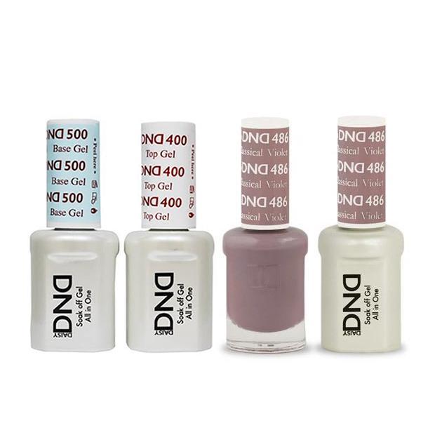 DND - Gel & Lacquer Combo - Classical Violet - #486