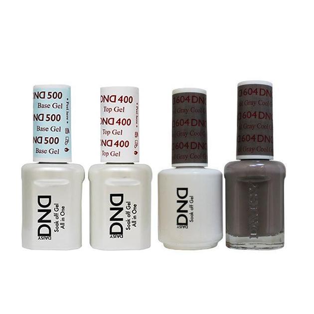 DND - Gel & Lacquer Combo - Cool Gray - #604