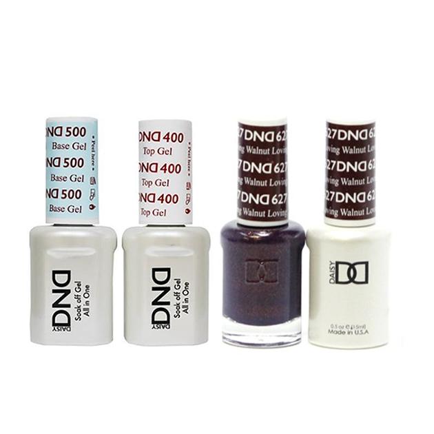 DND - Gel & Lacquer Combo - Dark Rosewood - #628