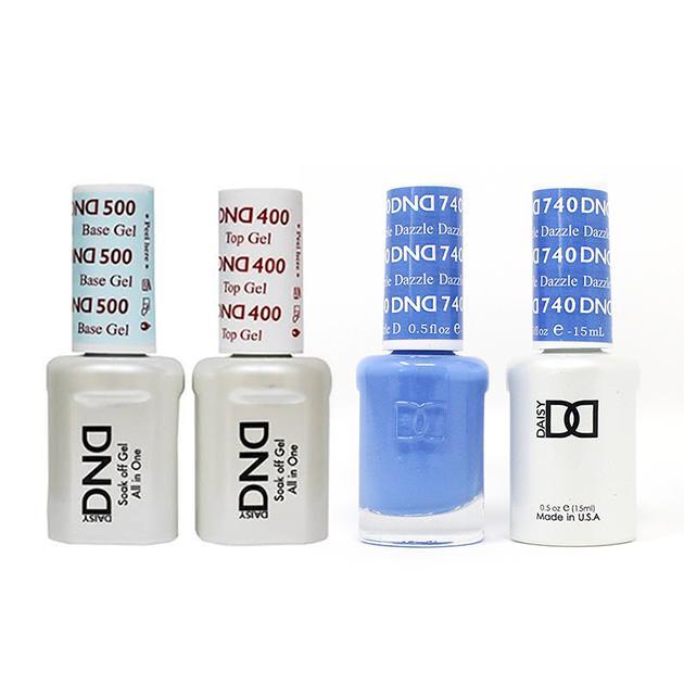 DND - Gel & Lacquer Combo - Dazzle - #740